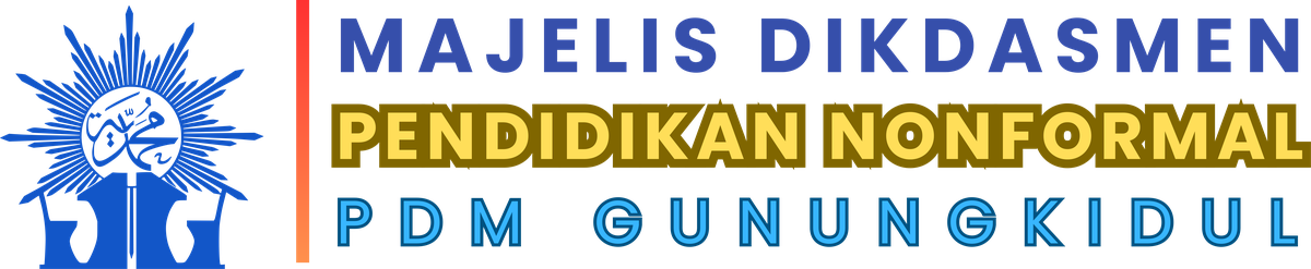 Logo Majelis Dikdasmen & PNF PDM Gunungkidul