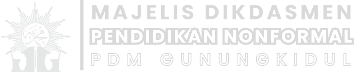 Logo Majelis Dikdasmen & PNF PDM Gunungkidul
