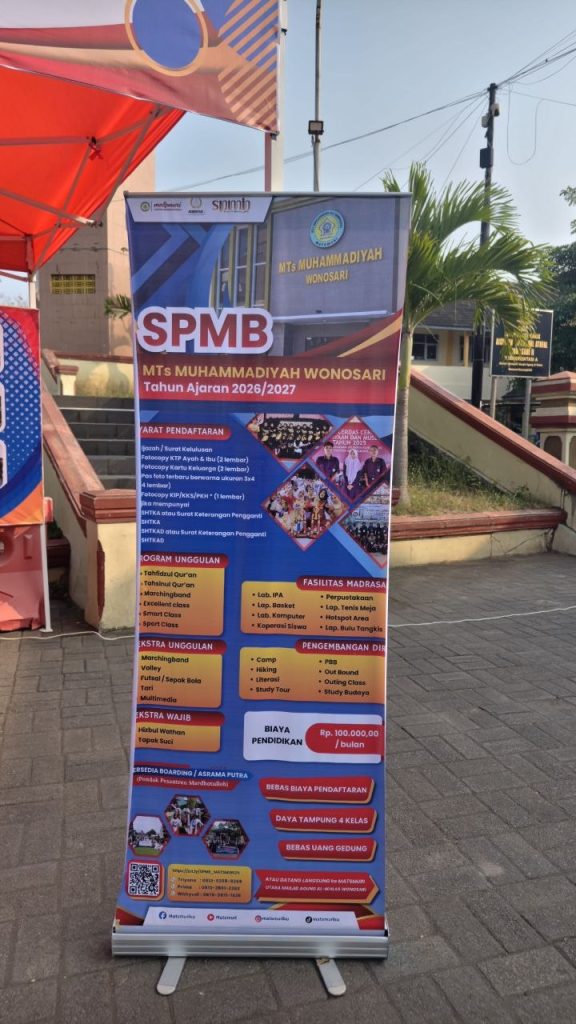 SPMB MTs Muhammadiyah Wonosari